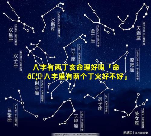 八字有两丁亥命理好吗「命 🦊 八字里有两个丁火好不好」